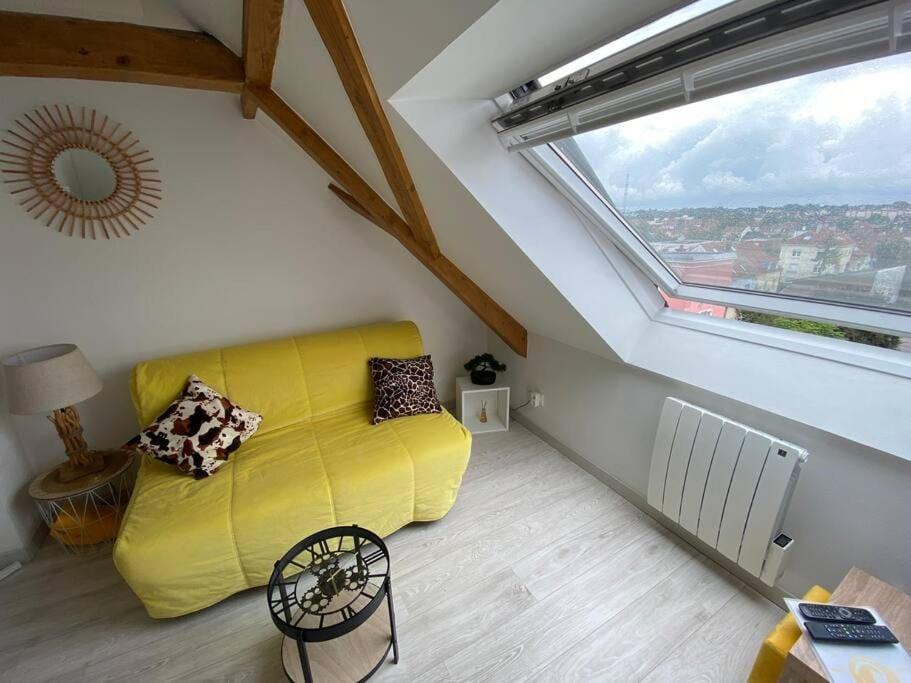 Esprit Jaune - Cosy Studio Salengro - Sauna & Sport Club Mulhouse Eksteriør billede